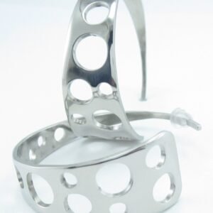 Candonga acero círculos