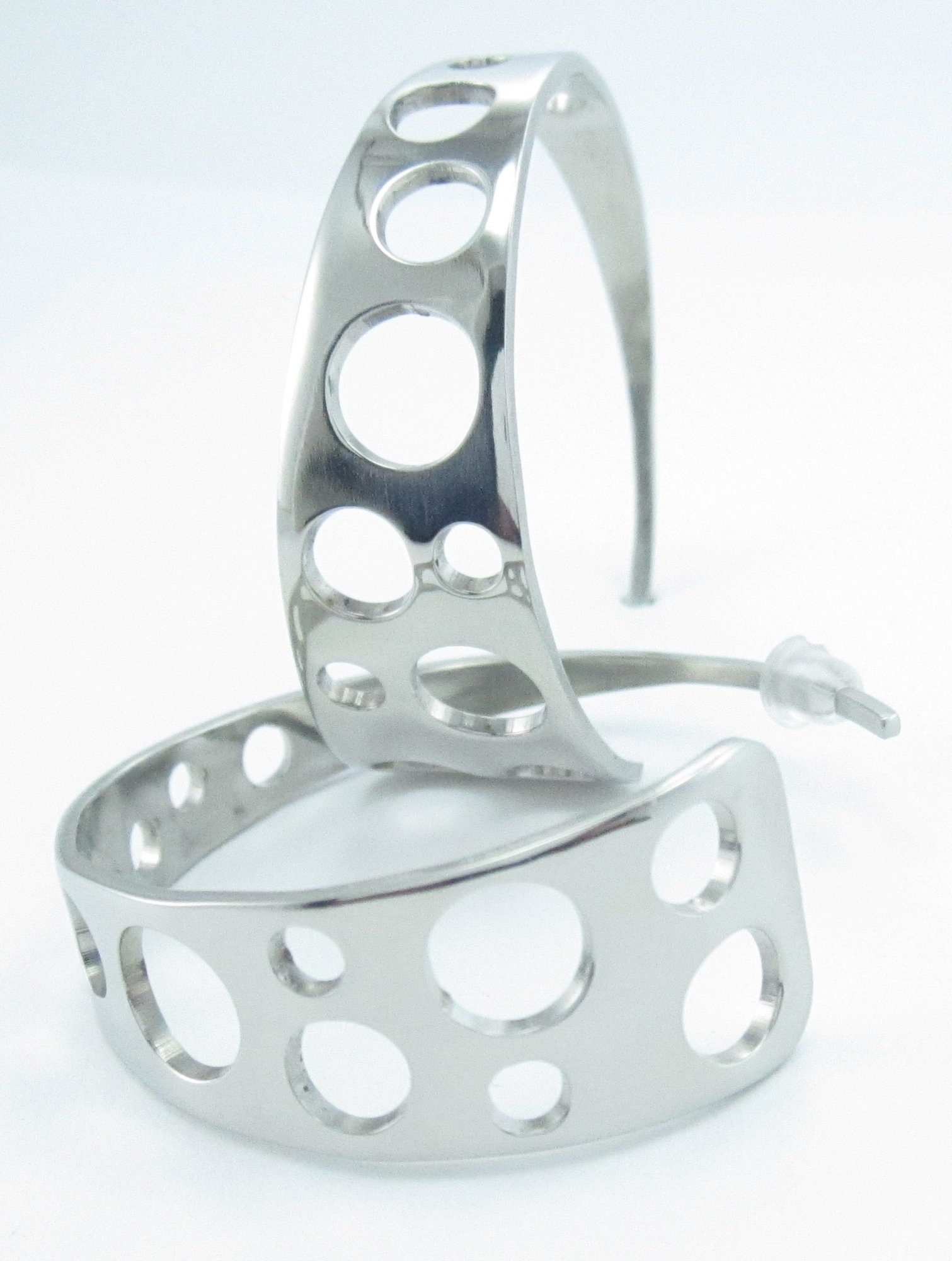 Candonga acero círculos