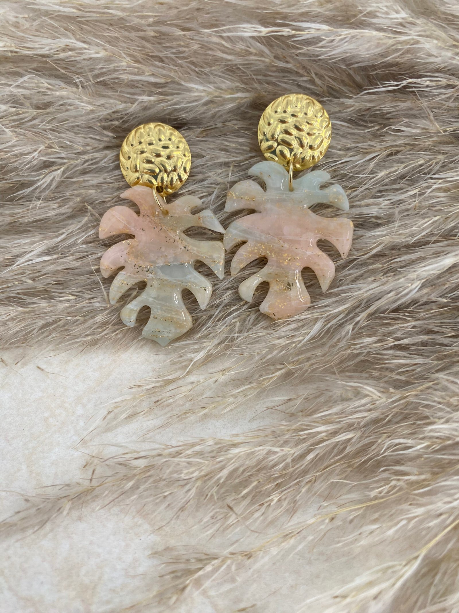 Aretes "Hoja Mística Grande"