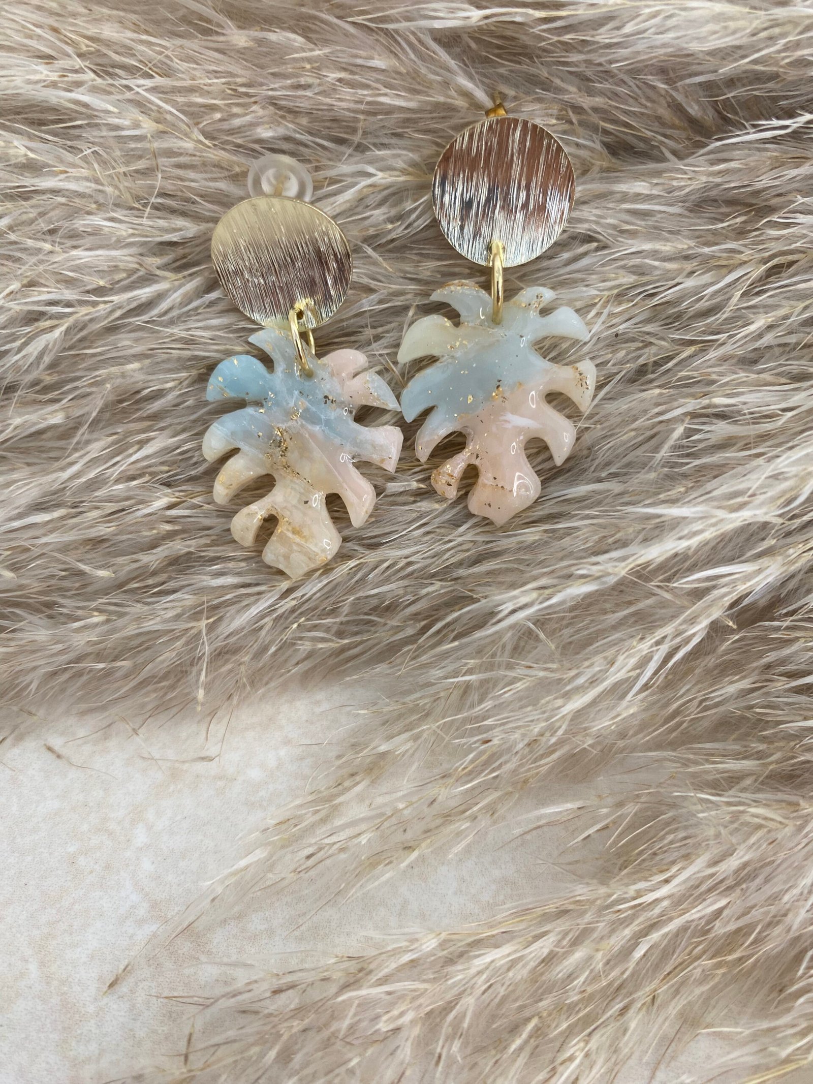 Aretes "Hoja Mística Pequeña"