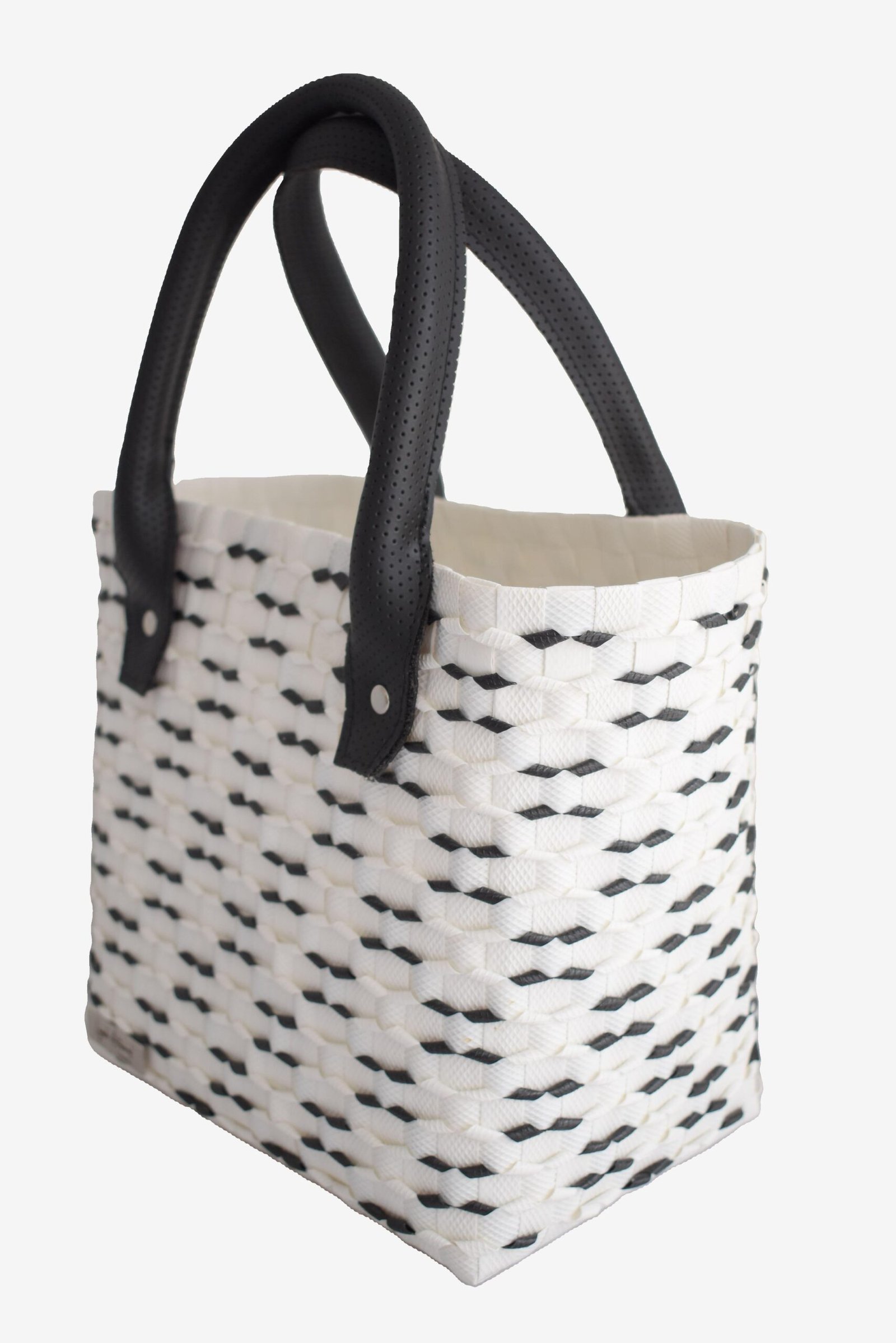 Bolso tejido en zuncho - Estilo Bucket - Imagen 2