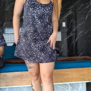 Pijama tipo batola en seda