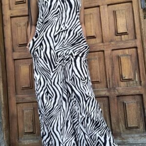 Enterizo de tiras en Seda