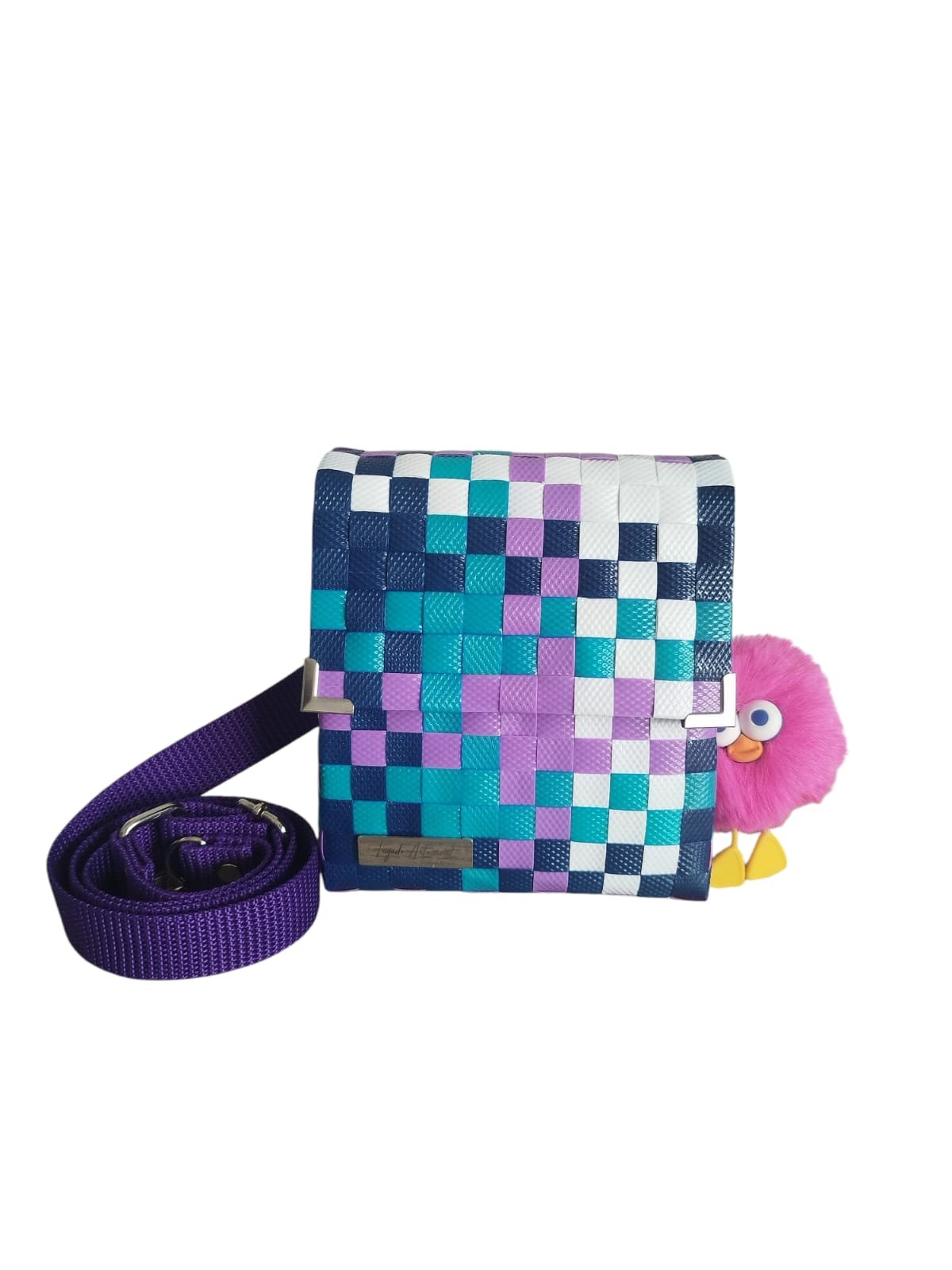 Bolso juvenil tejido en zuncho