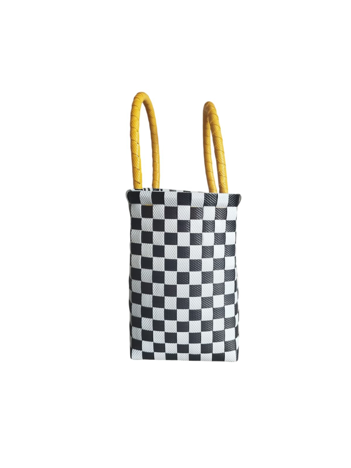 Cartera de mano tejida en zuncho - Imagen 2