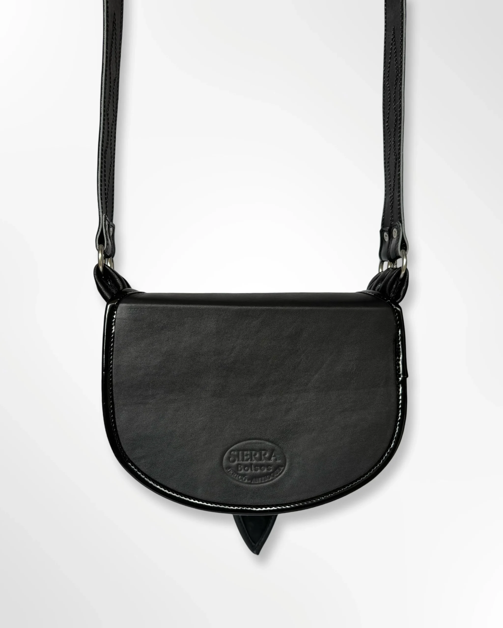 Carriel premium todo negro tradicional típico Antioqueño Jericoano 12 bolsillos - Imagen 3