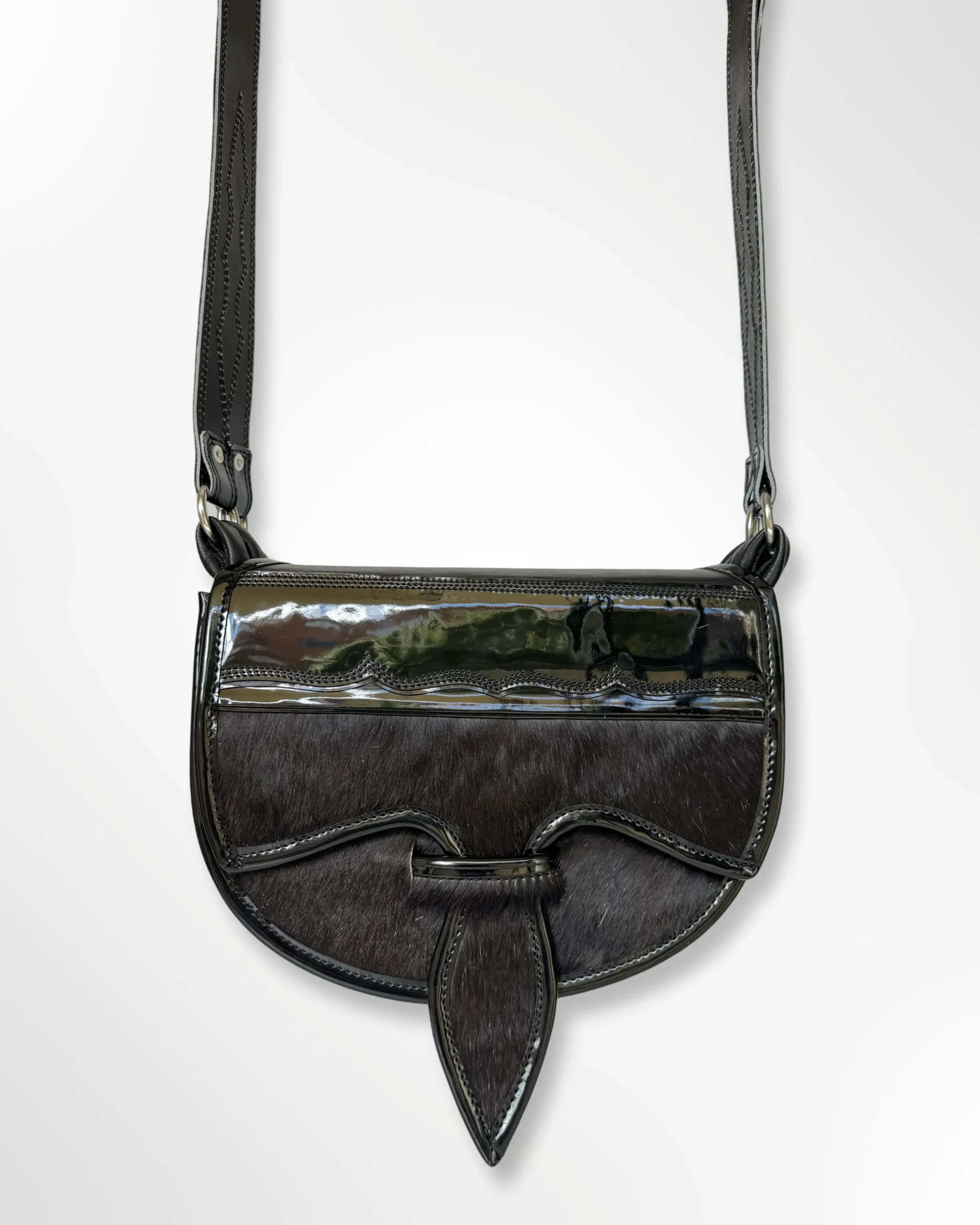 Carriel premium todo negro tradicional típico Antioqueño Jericoano 12 bolsillos