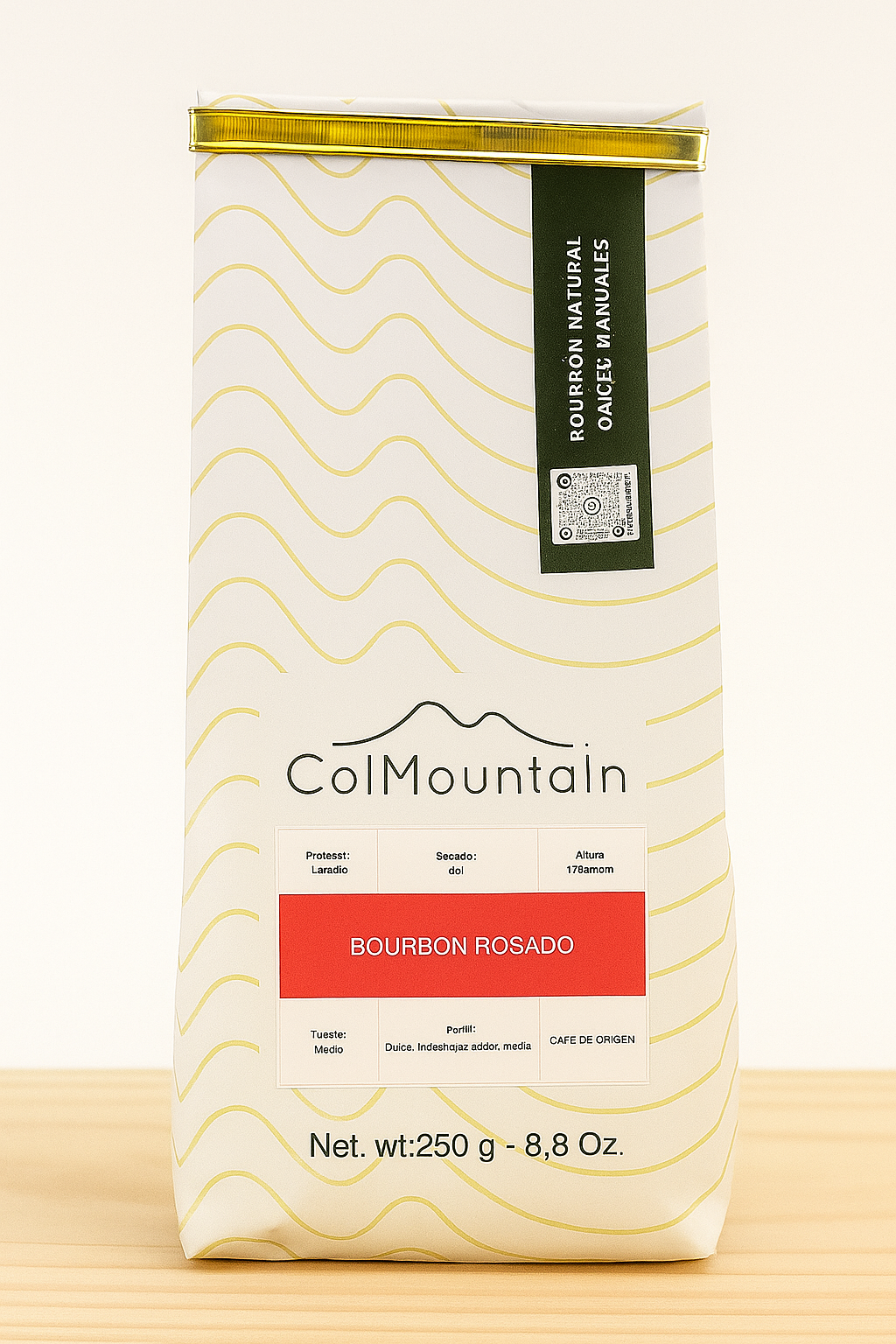 Café exótico bourbón natural