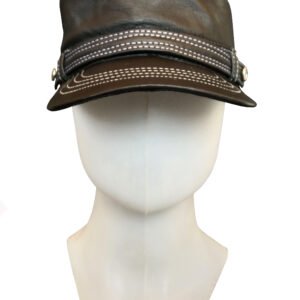 Cachucha o Gorra estilo Goliana en cuero genuino