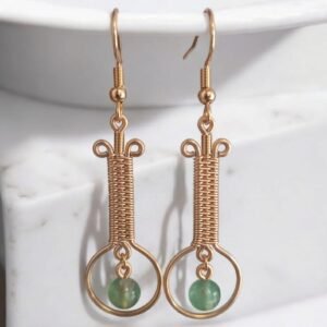 Arete largo con jade