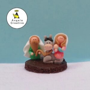 Mini Pesebre “La Huida” – Tradición Boyacense o Versión Clásica