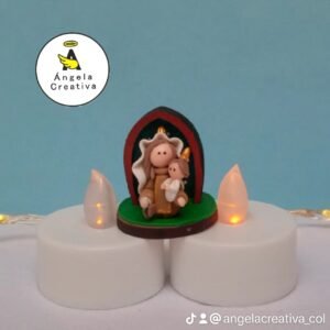 Virgencitas – Mini Escultura en Porcelanicrón