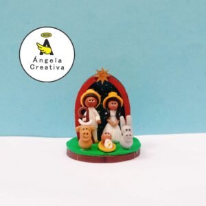 Mini Pesebre Currulao – Tradición del Pacífico Colombiano